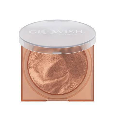 Huda Beauty GloWish Soft Radiance Bronzing Powder Tan Light 03 Mini