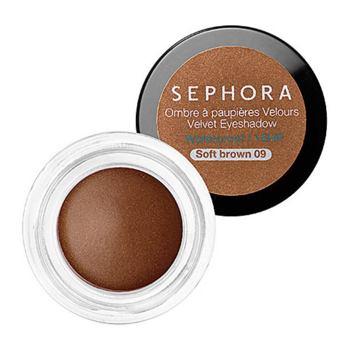 Sephora Velvet Eyeshadow Waterproof Soft Brown 09