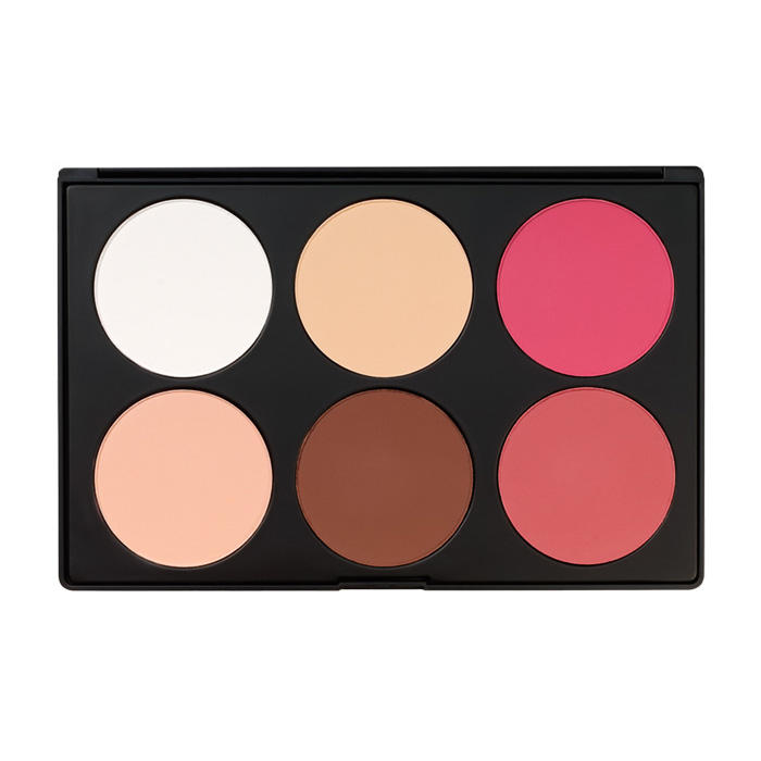 BH Cosmetics Contour & Blush 6 Color Palette 1