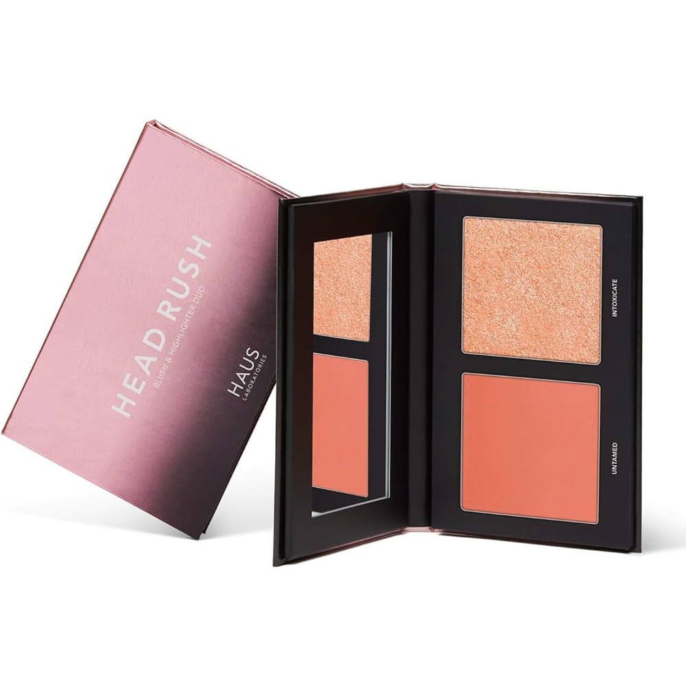 Haus Laboratories Head Rush Blush & Highlighter Duo Untamed/Intoxicate