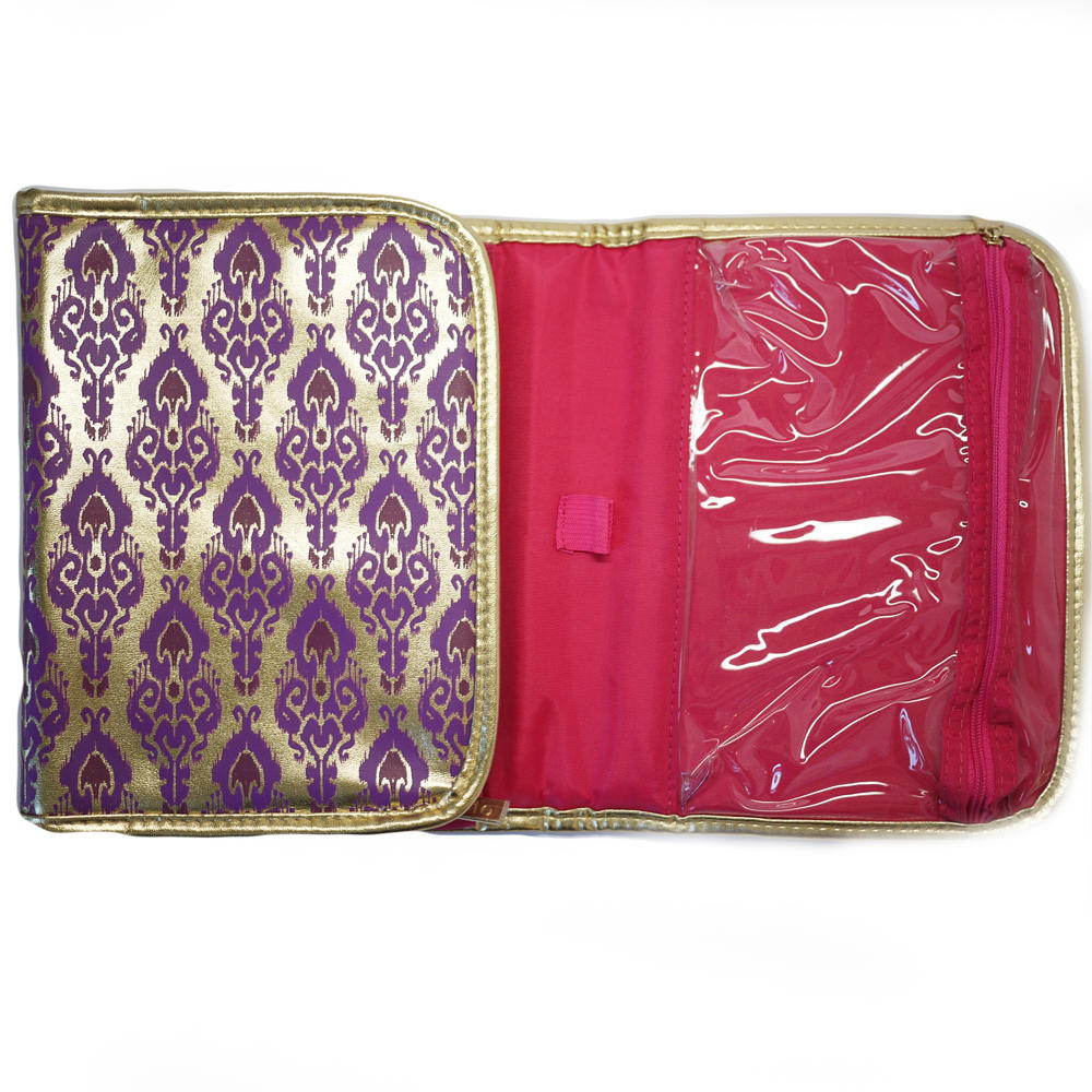 Tarte Foldable Travel Makeup Holder With Zipper Compartments #1