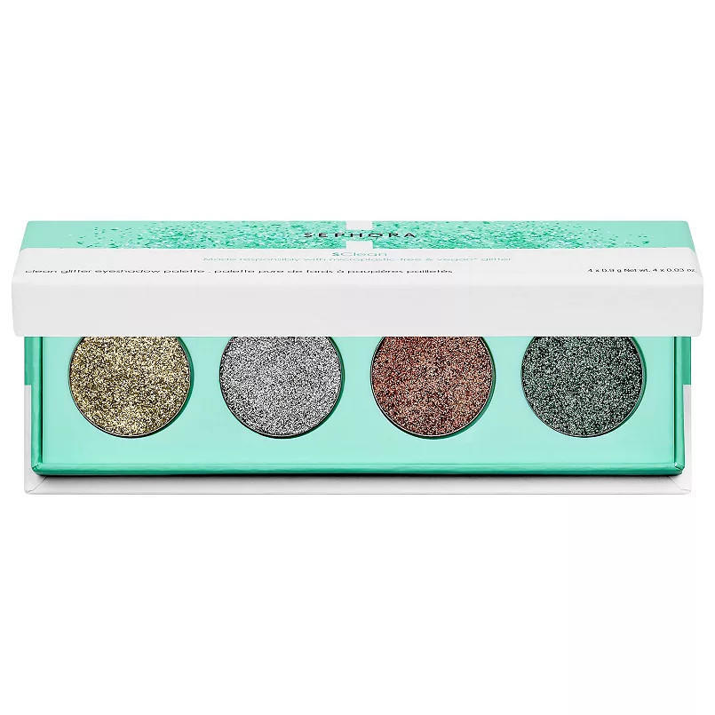 Sephora S Clean Glitter Eyeshadow Palete