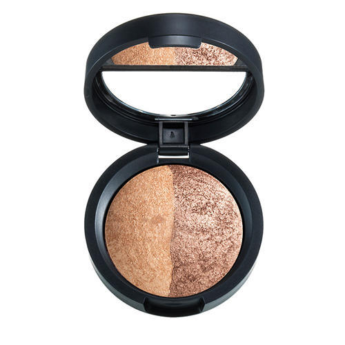 Laura Geller Baked Marble Eyeshadow Duo Oyster / Topaz