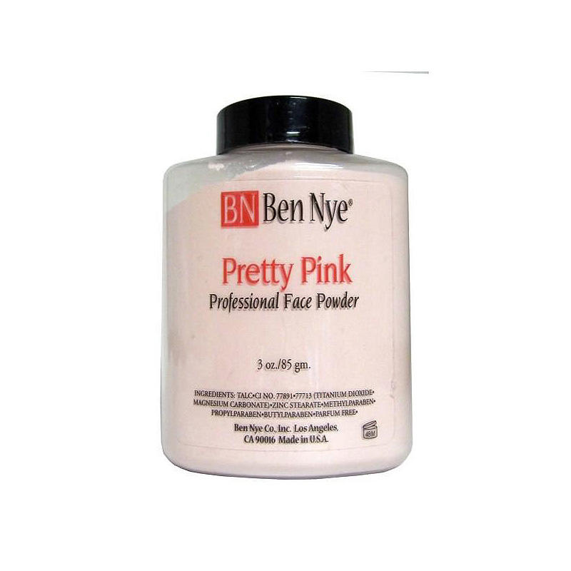Ben Nye Classic Translucent Face Powder Pretty Pink 85g