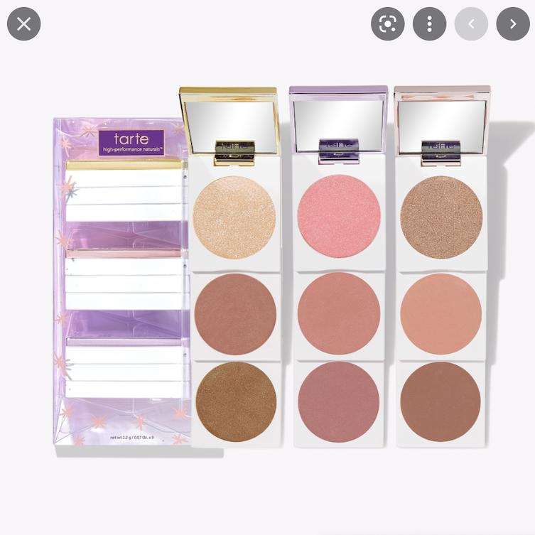 Tarte Blush Authority Amazonian Clay Cheek Wardrobe Palette Set #0