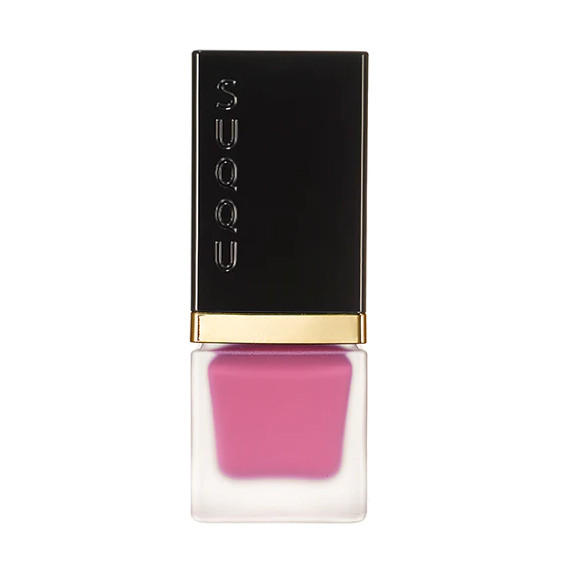 SUQQU Shimmer Liquid Blush Tsubaimomo 02