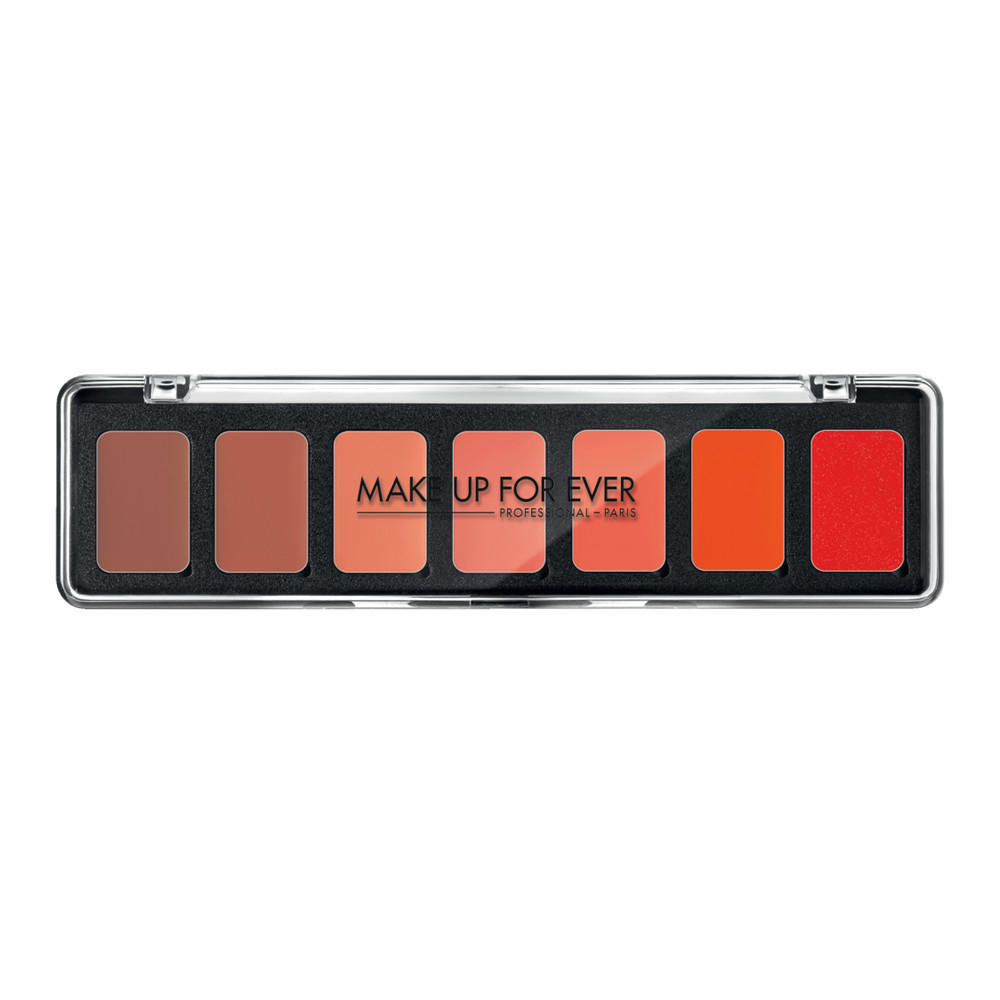 Makeup Forever Artist Rouge 7 Lipstick Palette Coral Shades H4