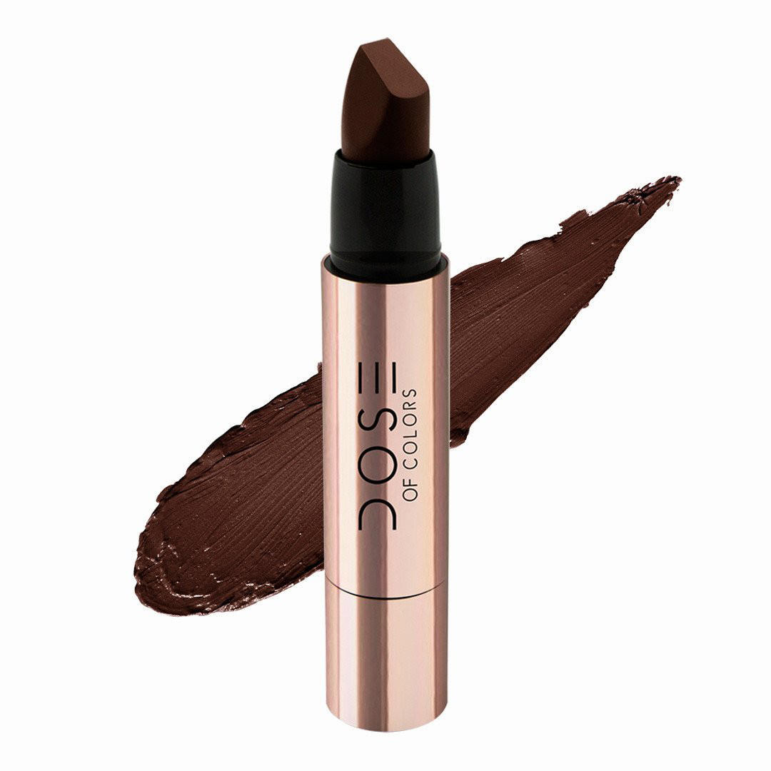 Dose Of Colors Satin Lipstick Fudge