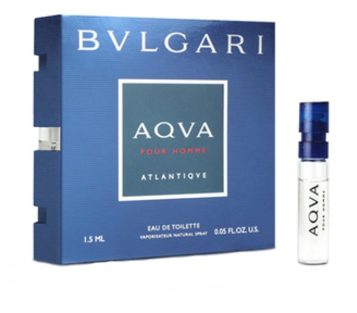 Bvlgari Aqva Pour Homme Atlantiqve Toilette Vial