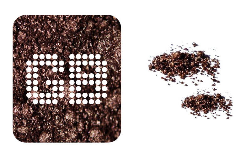 MAC Crushed Metallic Pigment Set Smoky Plum #13