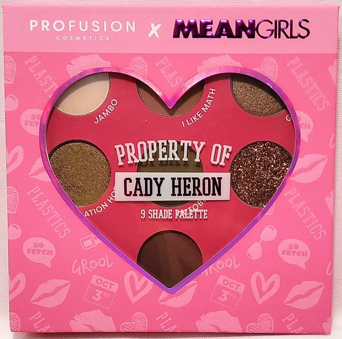 Profusion X  MeanGirls Property Of Cady Heron 9 Shade Eyeshadow Palette 