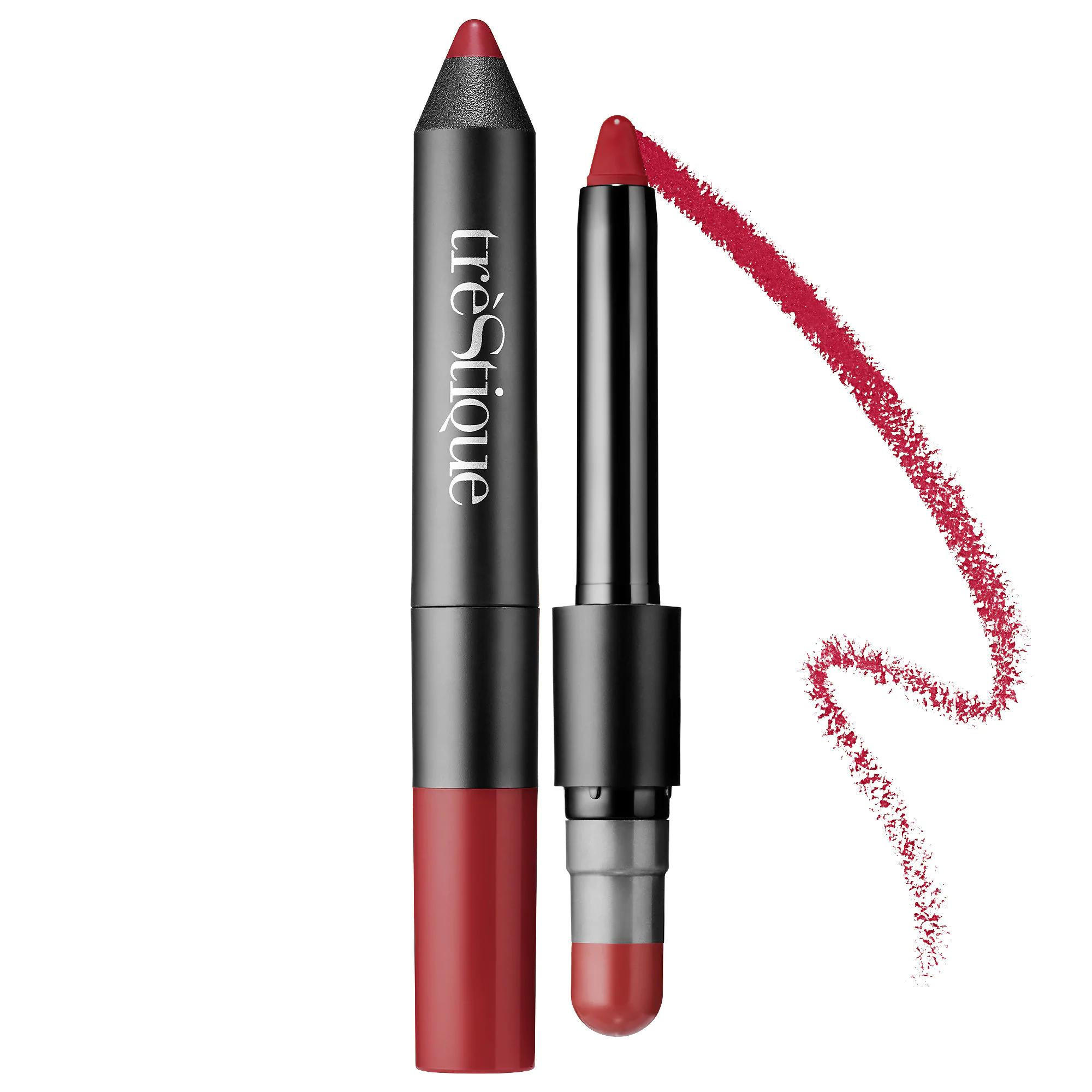 Trestique Matte Lip Crayon Tuscan Wine Mini