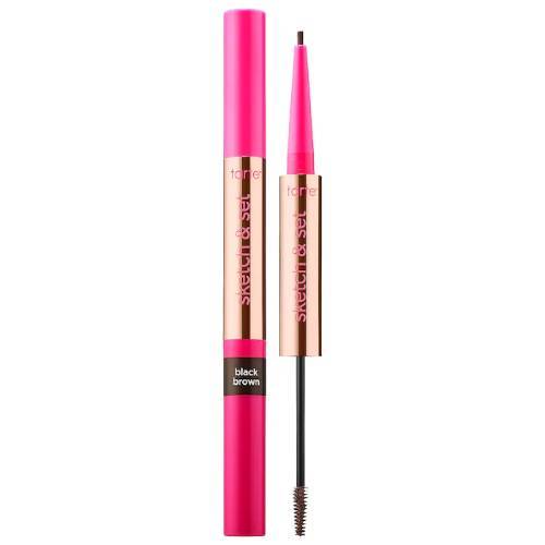 Tarte Big Ego Sketch & Set Brow Pencil & Tinted Gel Black Brown