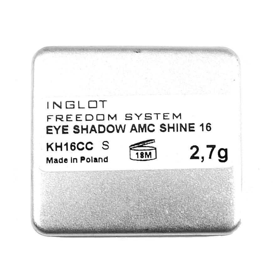 Inglot Freedom System Eyeshadow AMC Shine 16 #1