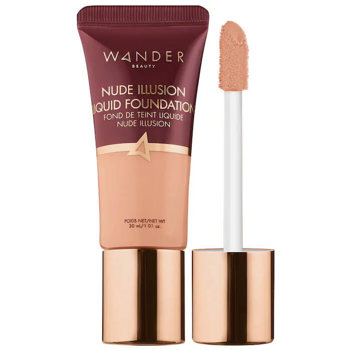 Wander Beauty Nude Illusion Liquid Foundation Golden Medium