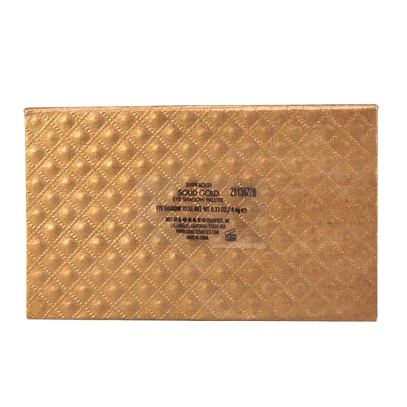 LORAC Solid Gold Eyeshadow Palette #2