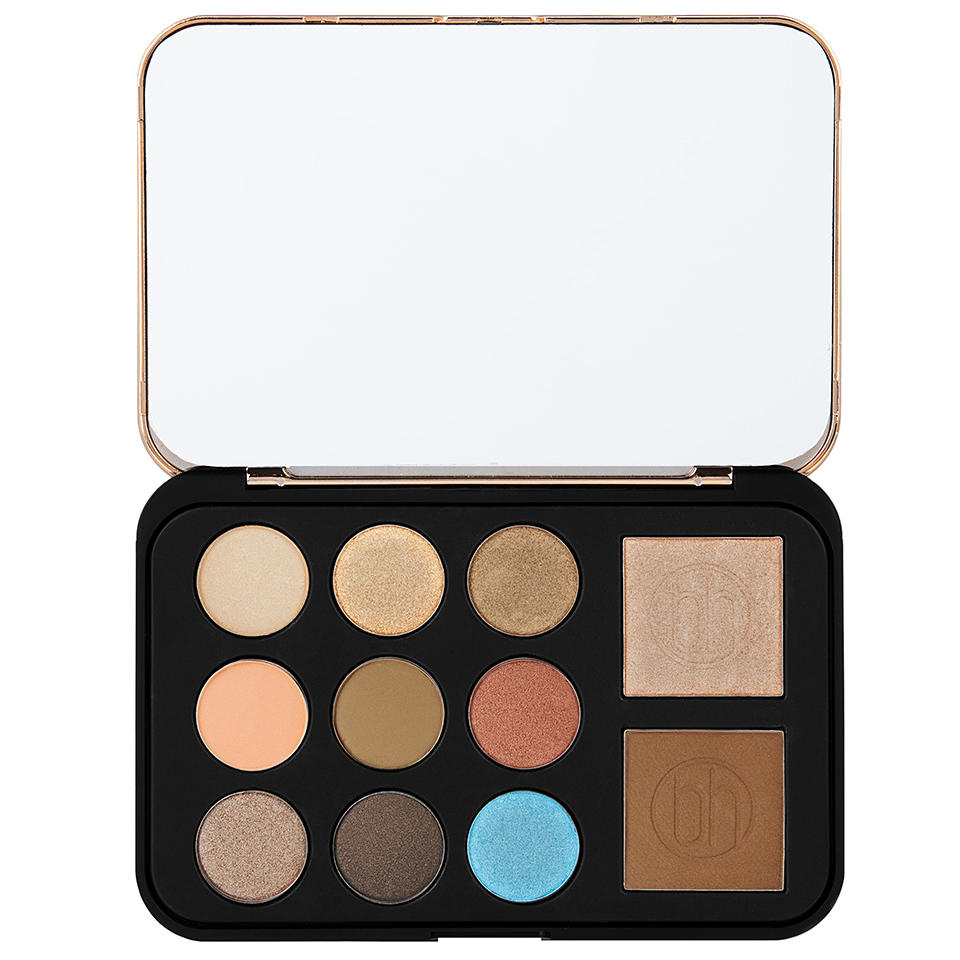 BH Cosmetics Bronze Paradise Eye & Cheek Palette #1