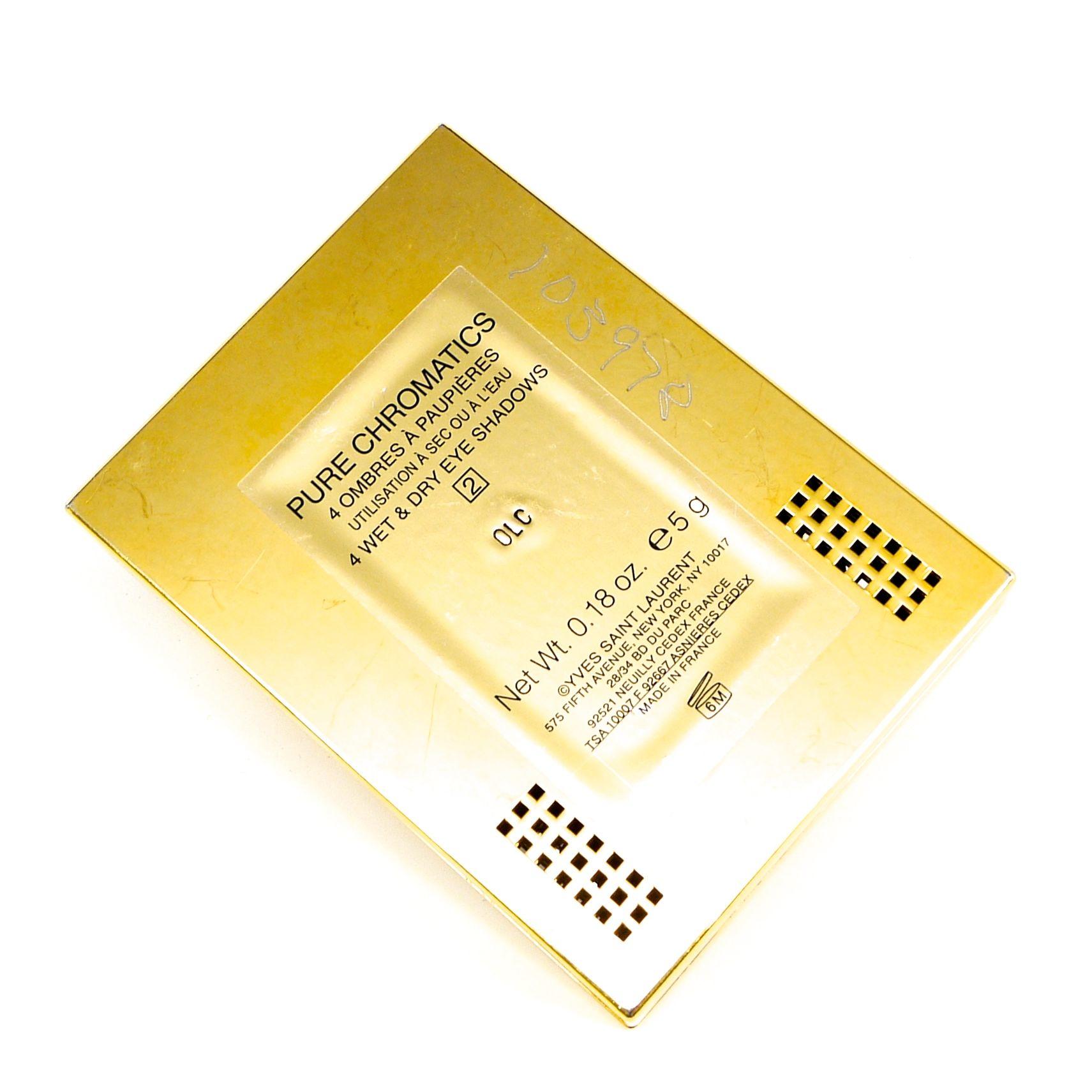 YSL Pure Chromatics 4 Wet And Dry Eyeshadows 2 #4