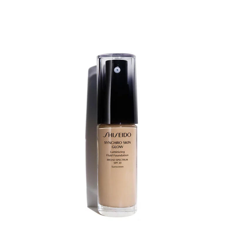 Shiseido Synchro Skin Glow Luminizing Fluid Foundation Neutral 3