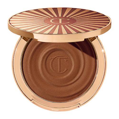 Charlotte Tilbury Beautiful Skin Sun-Kissed Glow Cream Bronzer Tan 3