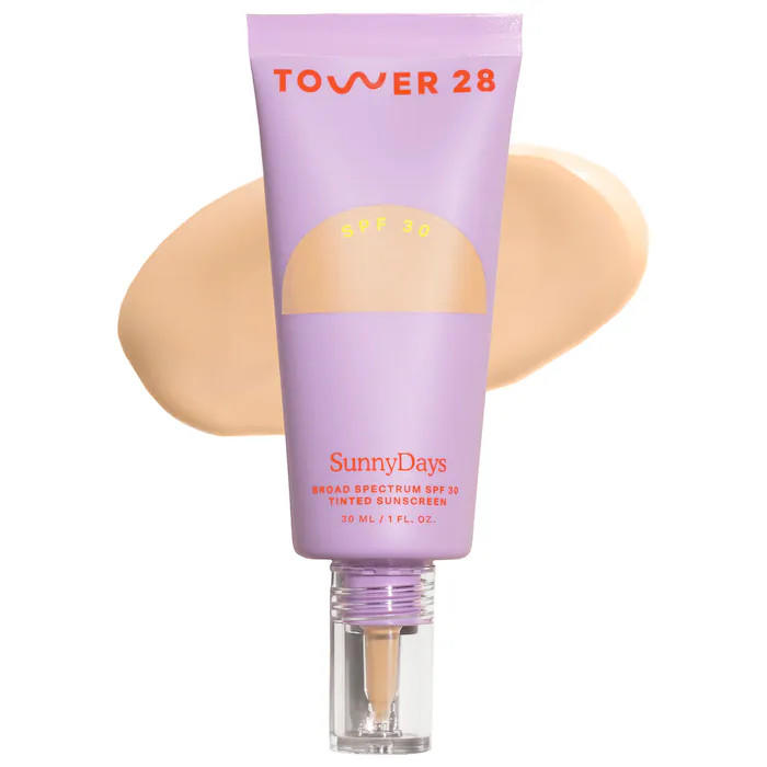 Tower 28 Beauty SunnyDays Tinted Sunscreen Melrose 15