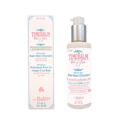 The Balm Time Balm White Tea Rose Face Cleanser Normal To Combination Skin