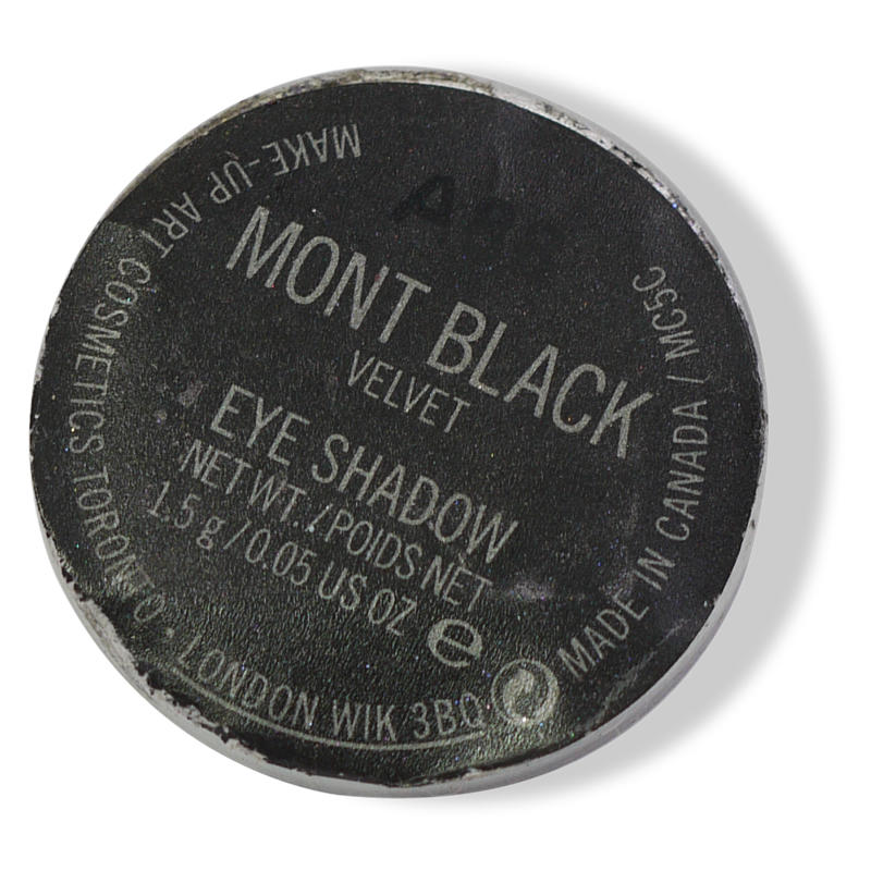 MAC - Eyeshadow Refill - Mont Black #1