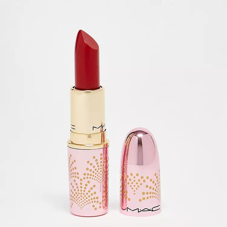 MAC Lustreglass Lipstick Put A Bow On It