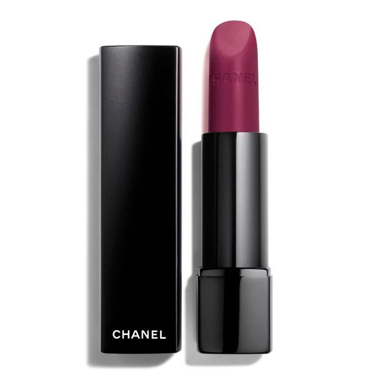 Chanel Rouge Allure Velvet Extreme Lipstick Muted Fuchsia 124