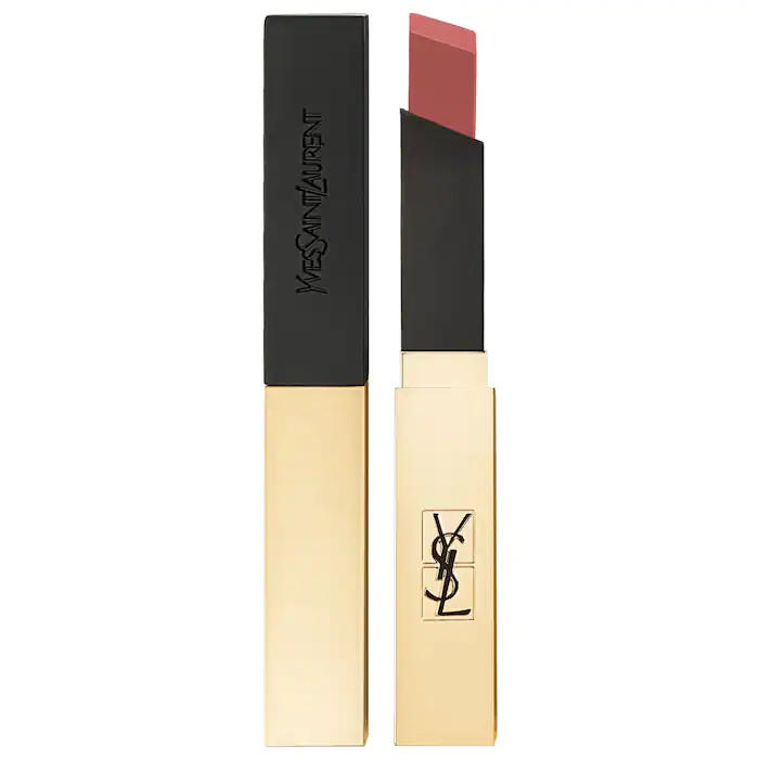 YSL The Slim Matte Lipstick Ambiguous Beige 11