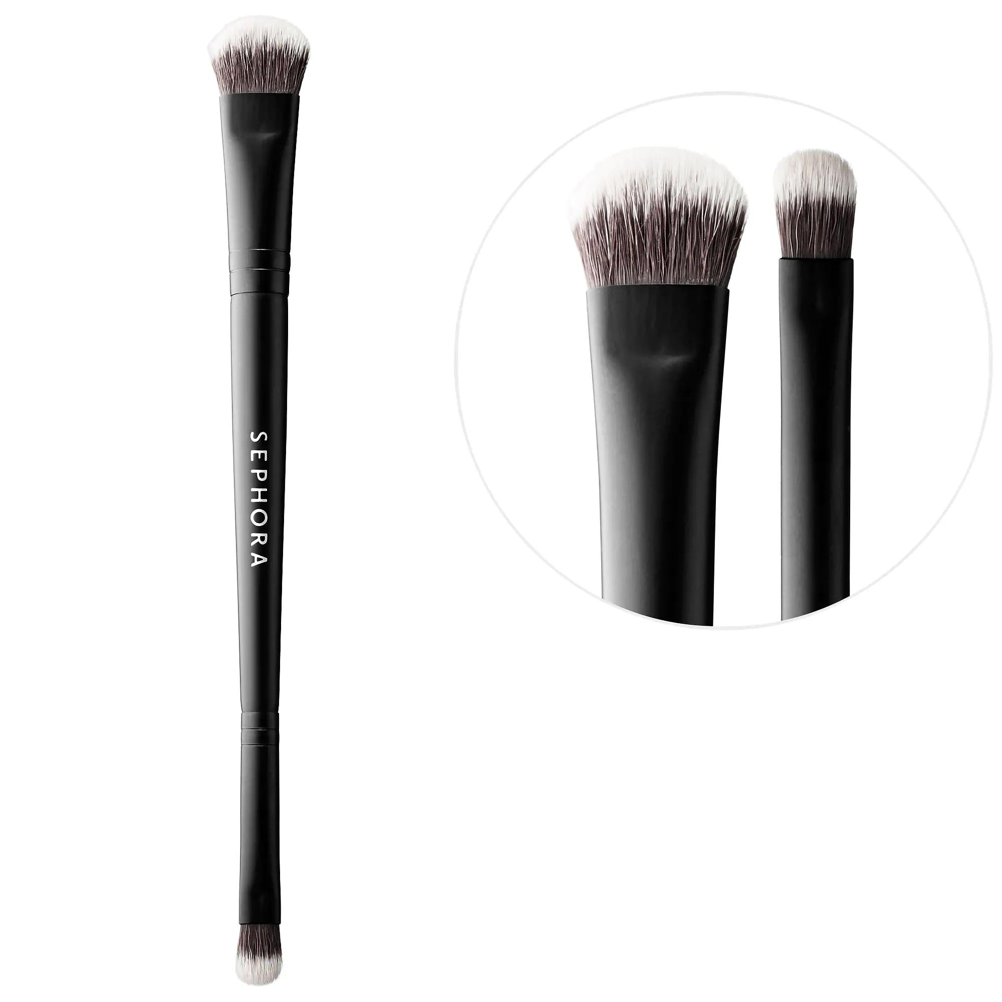 Sephora Classic Double Ended Shadow & Precision Brush 206