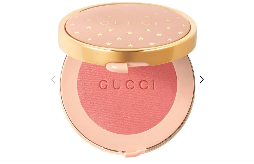 GUCCI Luminous Eyes & Cheeks Matte Powder Blush Bright Coral