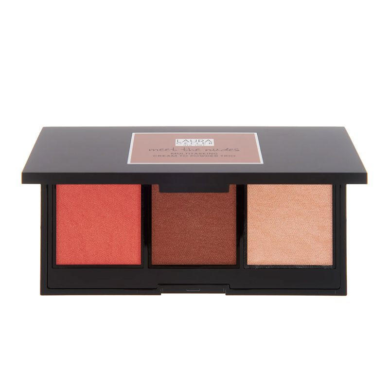 Laura Geller Multitasking Eye Lip Cheek Palette Shades Of Nude