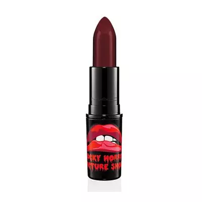 Mac Lipstick Deep Love Rocky Horror Collection Dark Maroon Red