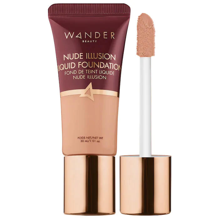 Wander Beauty Nude Illusion Liquid Foundation Tan