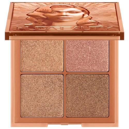 Huda Beauty Glow Obsessions Highlighter Face Palette Rich Glow