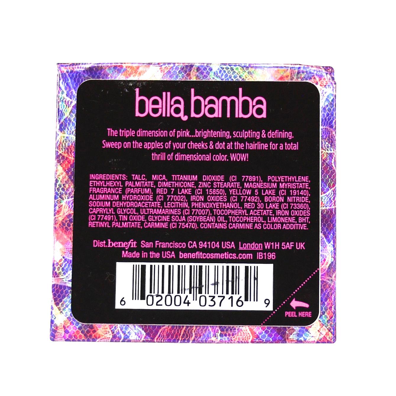 Benefit Blush Bella Bamba #1