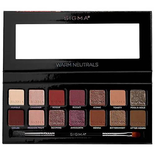 Sigma Beauty Warm Neutrals Eyeshadow Palette