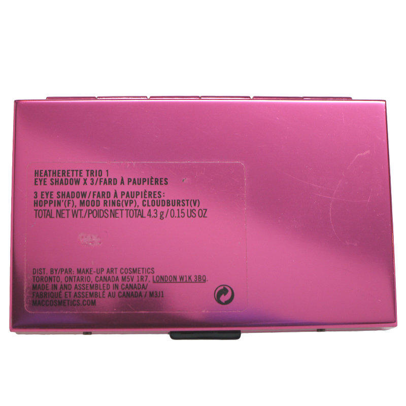 MAC Eye Palette Heatherette Collection Trio 1 #2