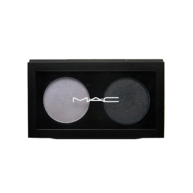 MAC Eyeshadow Duo Palette Silverwear / Blue Spruce