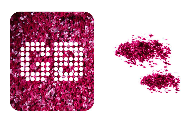 MAC Crushed Metallic Pigment Set Strawberry Patch #13