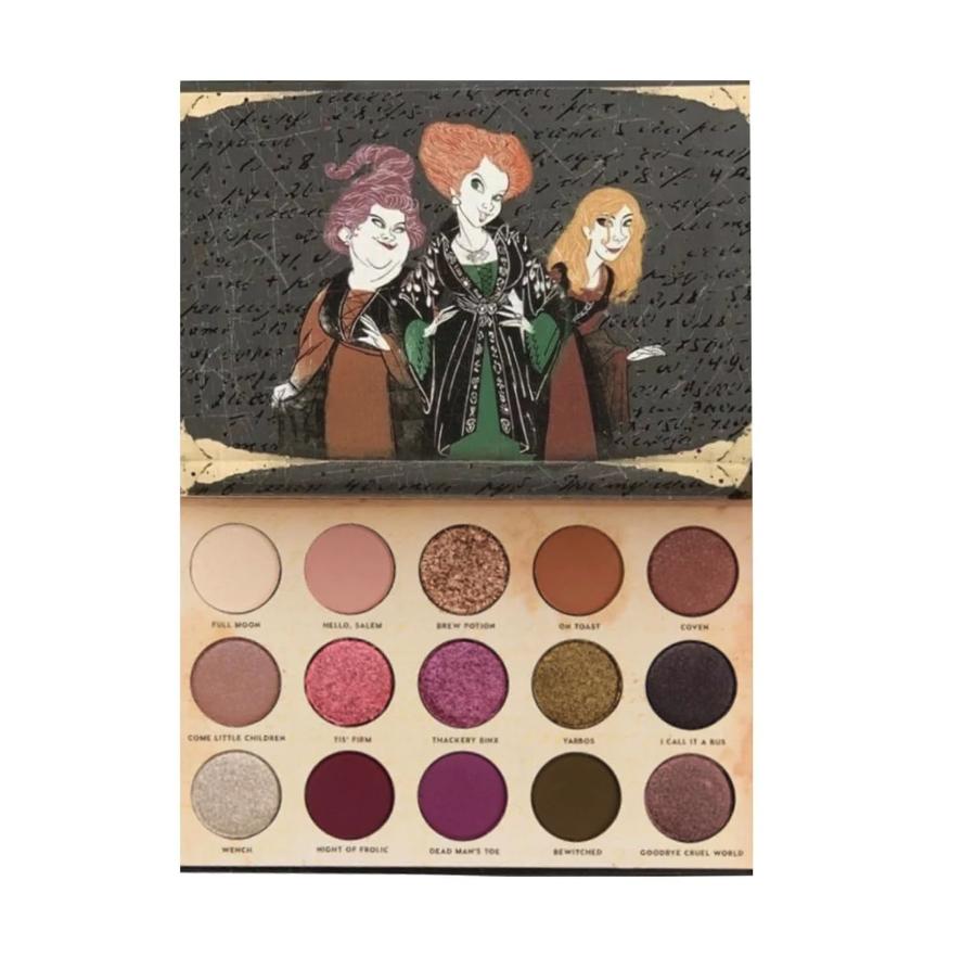 2nd Chance Colourpop Hocus Pocus Gather Round Sisters Eyeshadow Palette