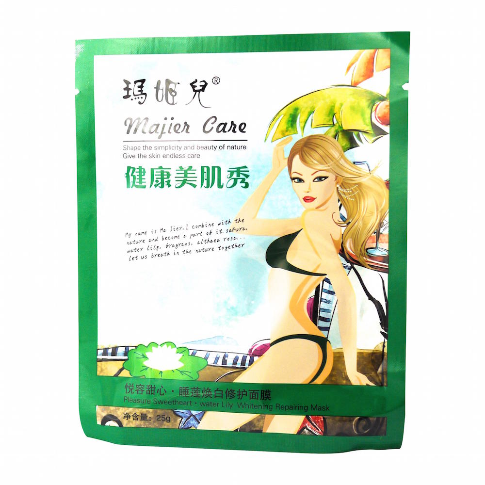 Majier Care Water Lily Whitening Repairing Face Mask