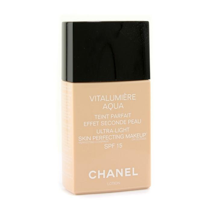 Chanel Vitalumiere Aqua Ultra Light Skin Perfecting Make Up SPF 15 Beige Rose No. 32