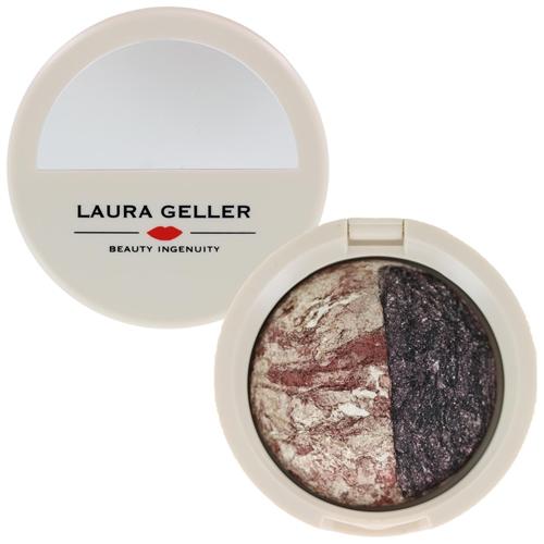 Laura Geller Baked Marble Eyeshadow/Eye Rimz Vanilla Toffee/Black Cherry