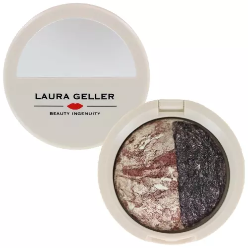 Laura Geller Baked Marble Eyeshadow/Eye Rimz Vanilla Toffee/Black ...