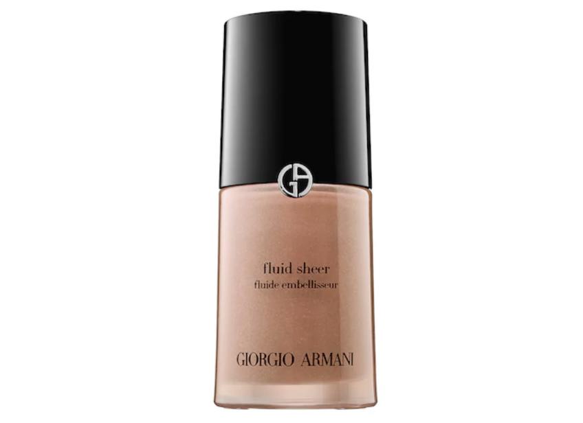 Giorgio Armani Fluid Sheer Ultra-Light Glowing Fluid 10 Travel 18ml