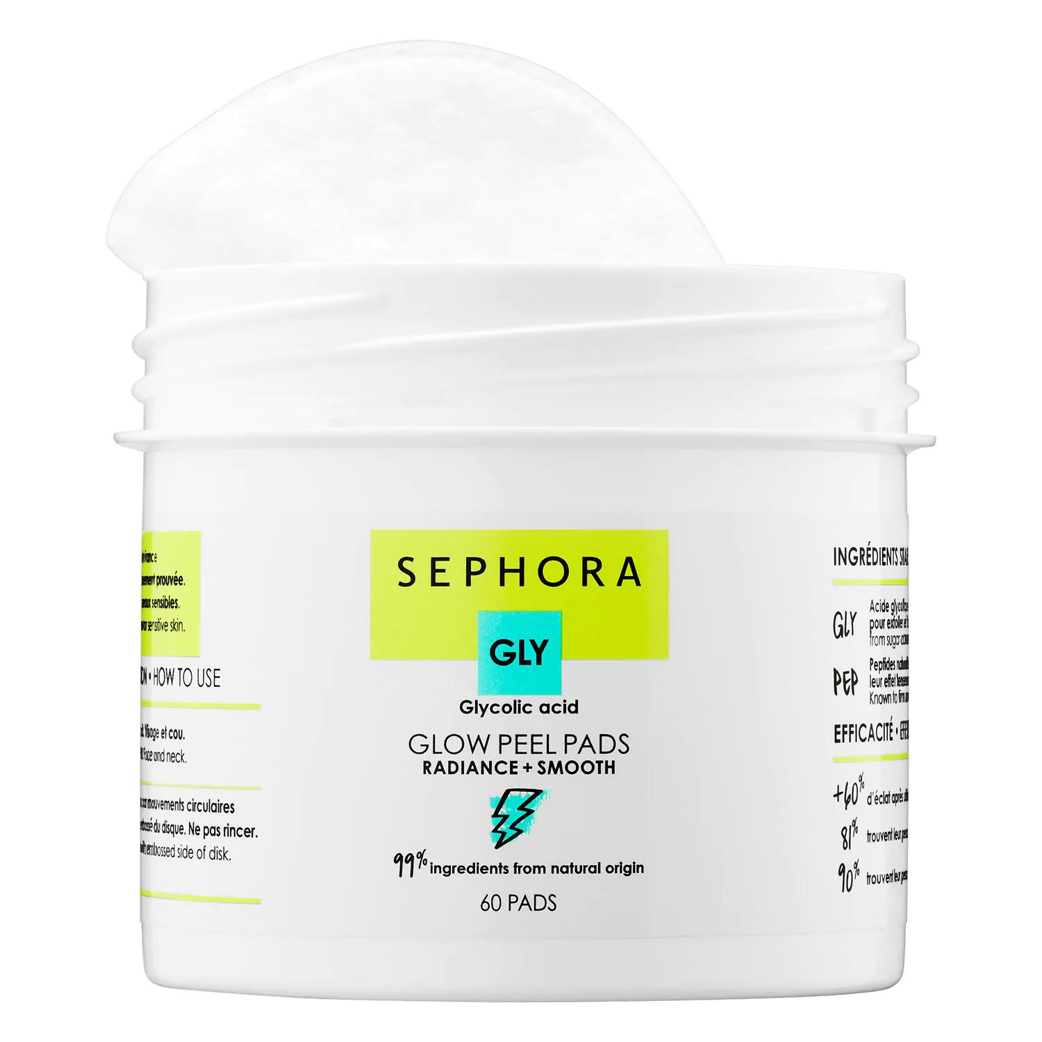 Sephora Glow Peel Pads 60 Count