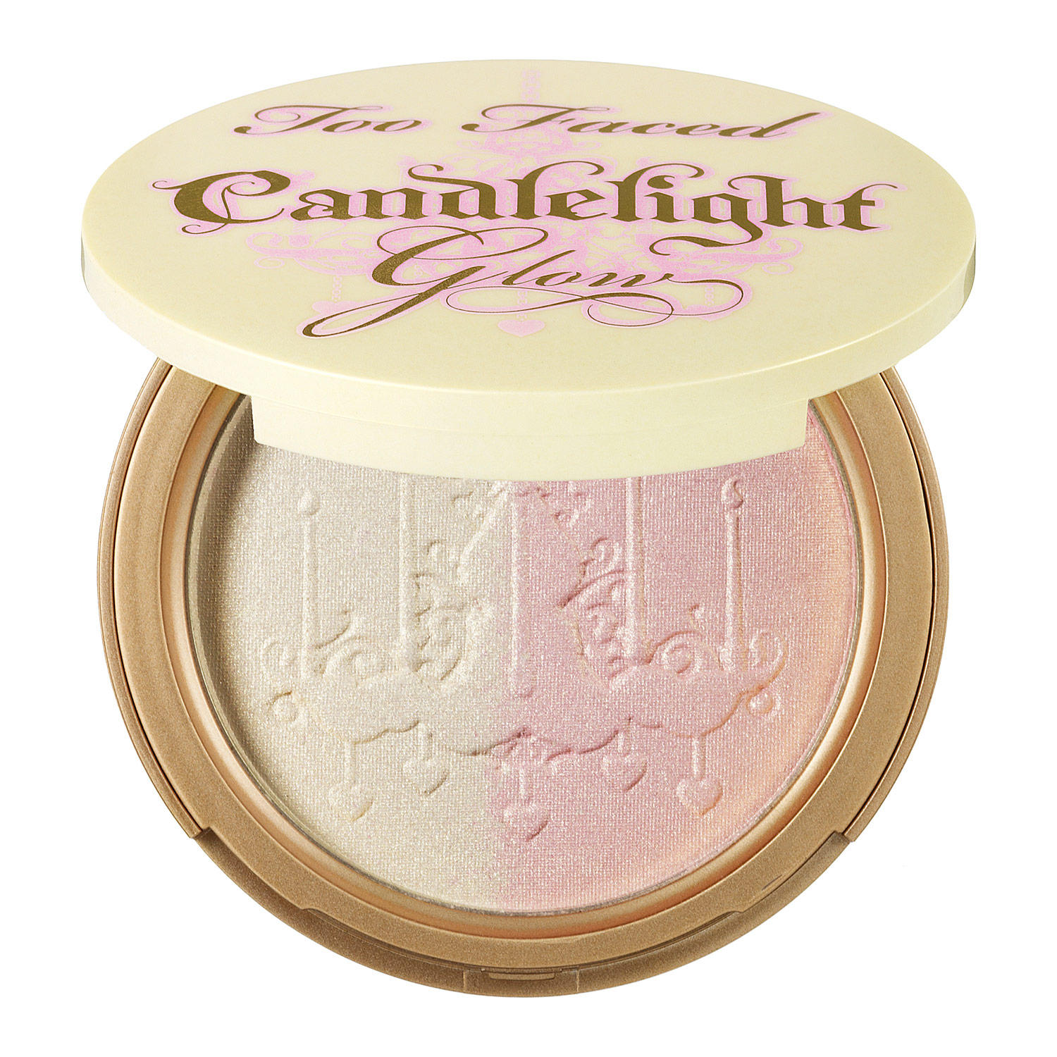 Too Faced Candlelight Glow Highlighting Powder Duo Rosy Glow