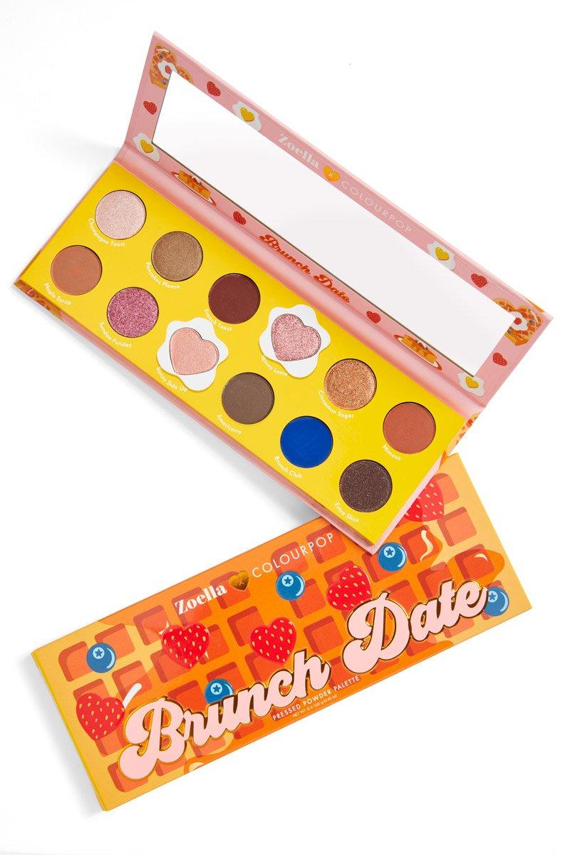 Colourpop Zoella Brunch Date Shadows Palette